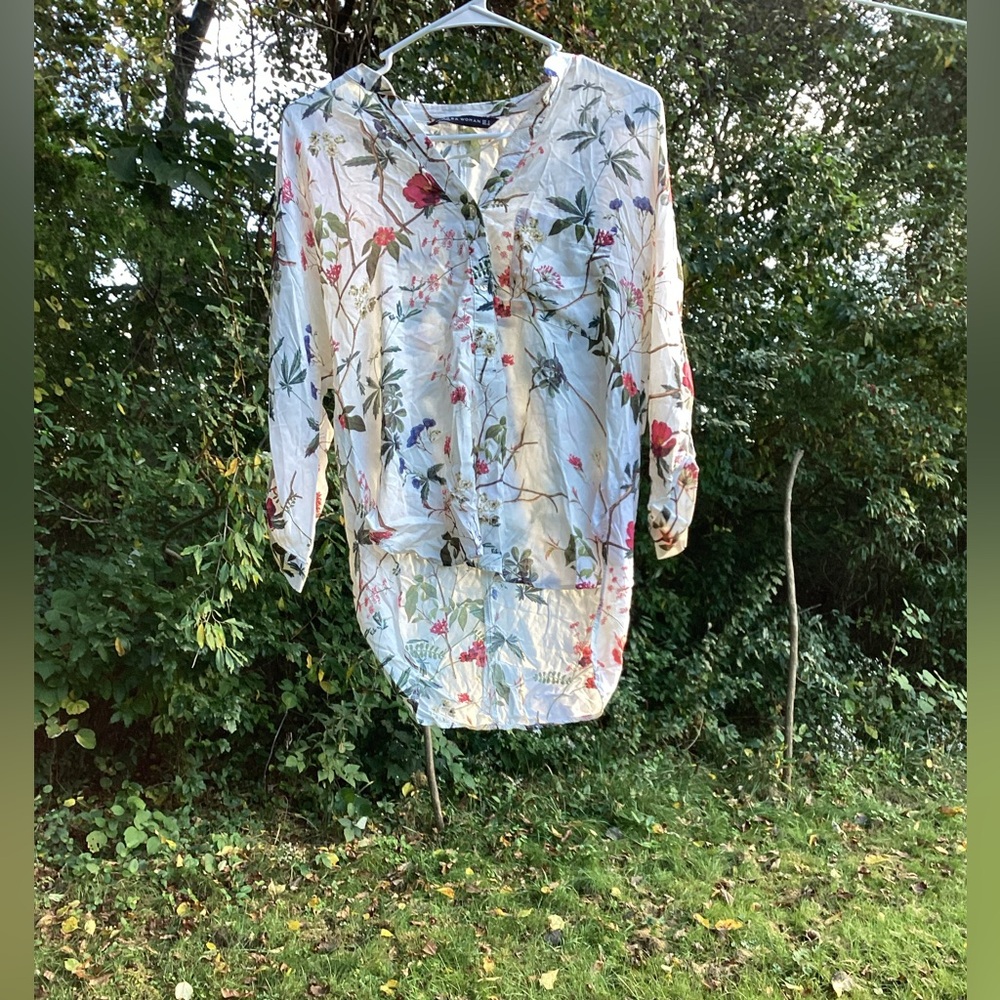 Zara❤️‍🔥flower blouse
